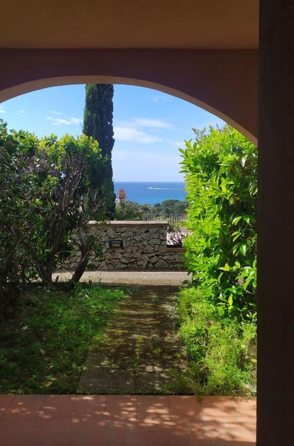 Villa Nisportino, Elba. Bilocale Con Patio Vista Mare. Casale Gastagno Esterno foto