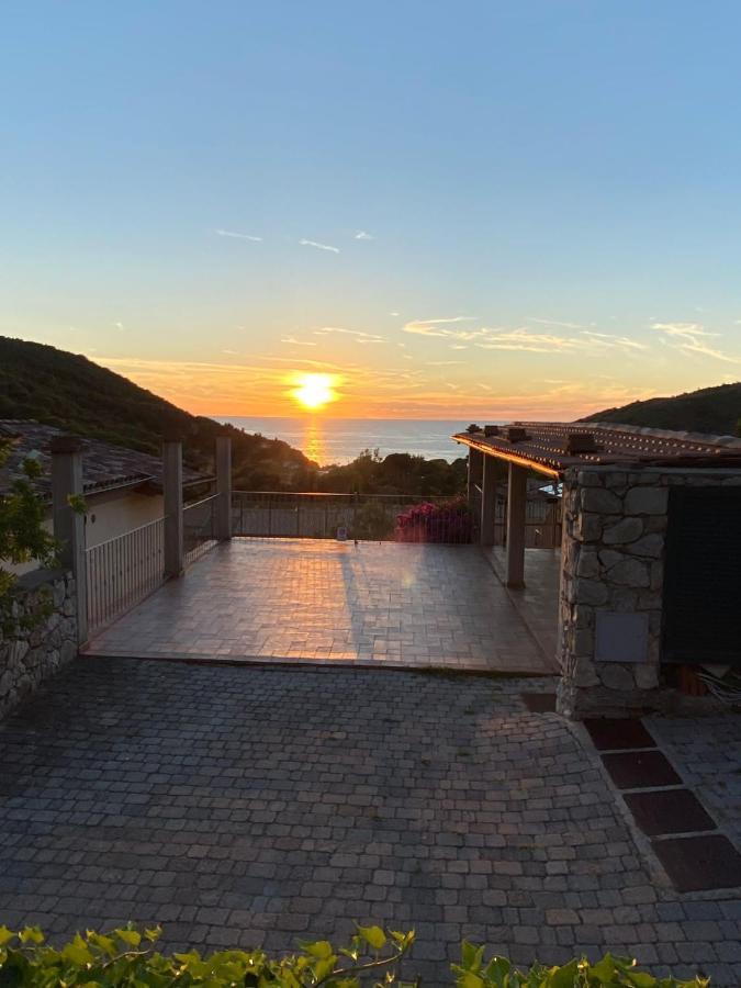 Villa Nisportino, Elba. Bilocale Con Patio Vista Mare. Casale Gastagno Esterno foto